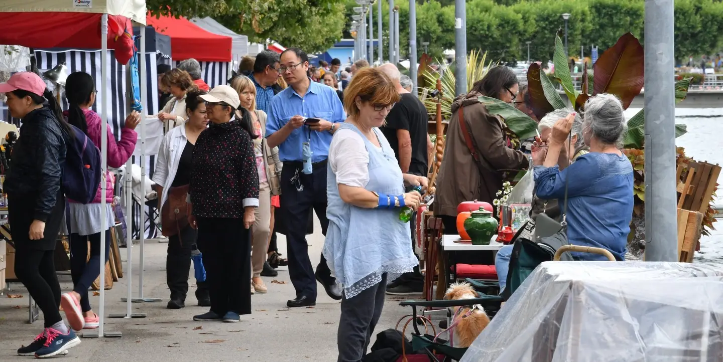 Brocante de Rive, Nyon