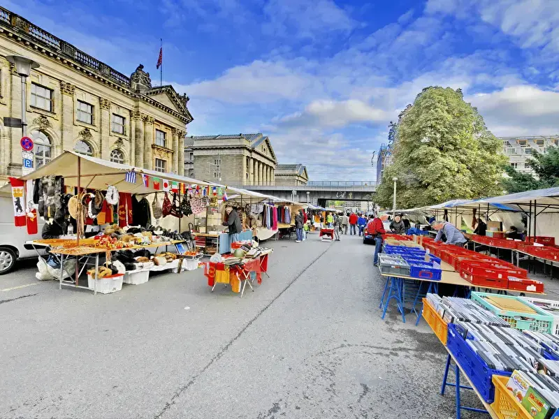 Flohmarkt am Arkonaplatz, Berlin