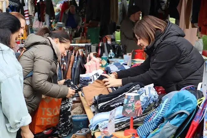 Flohmarkt im Burstelpark, Frauenfeld