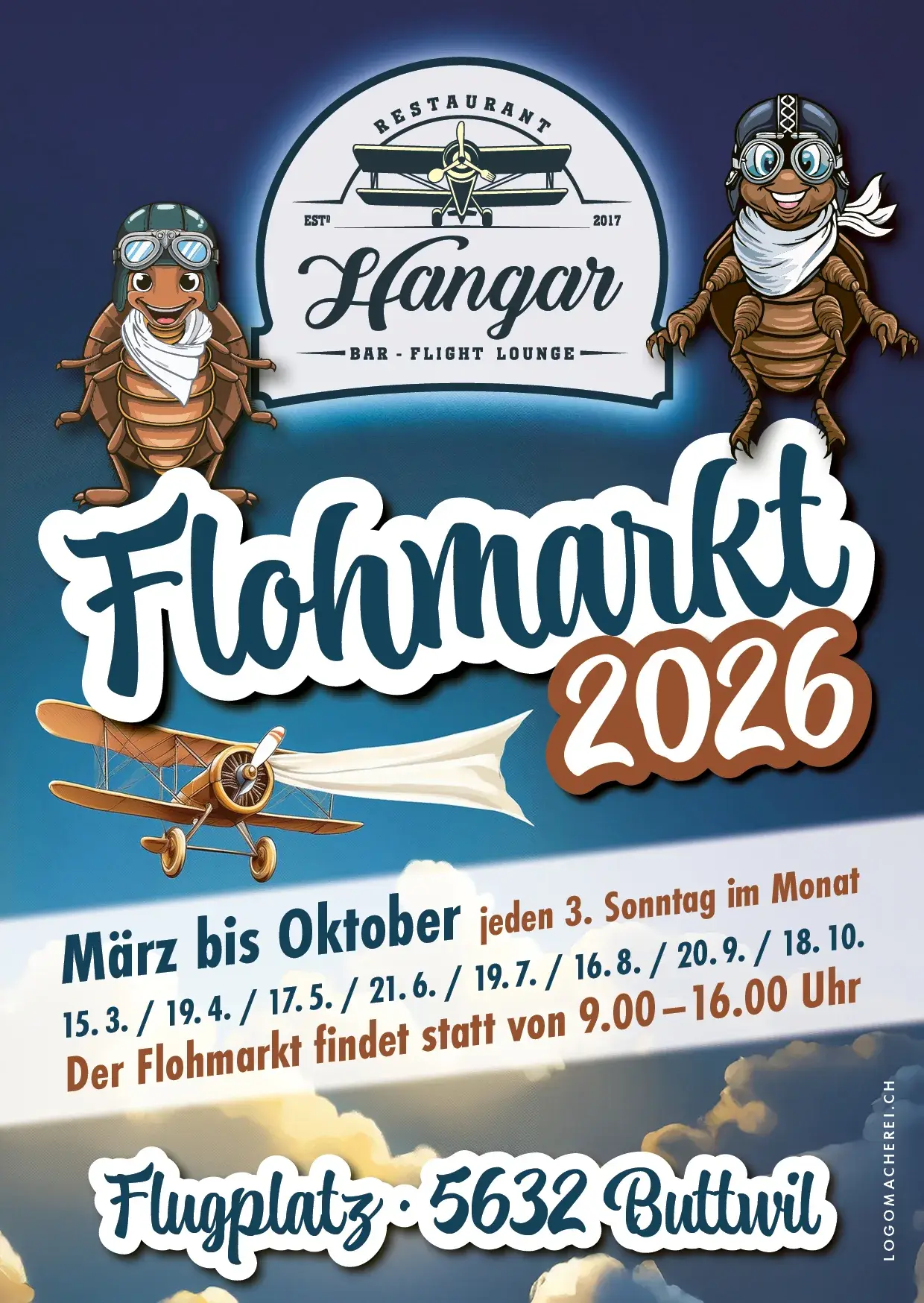Flohmarkt Flugplatz Buttwil