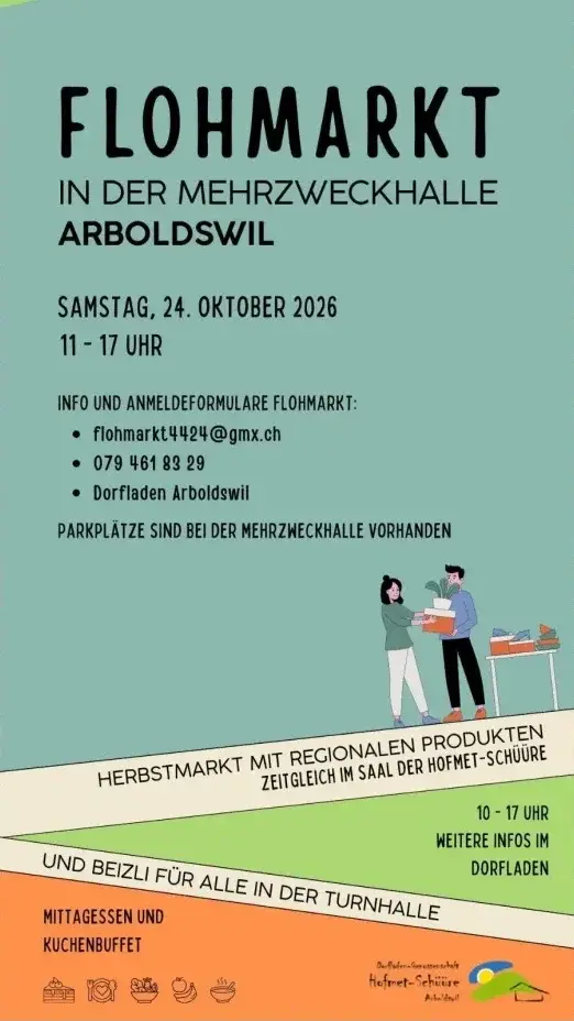Hallenflohmarkt Arboldswil