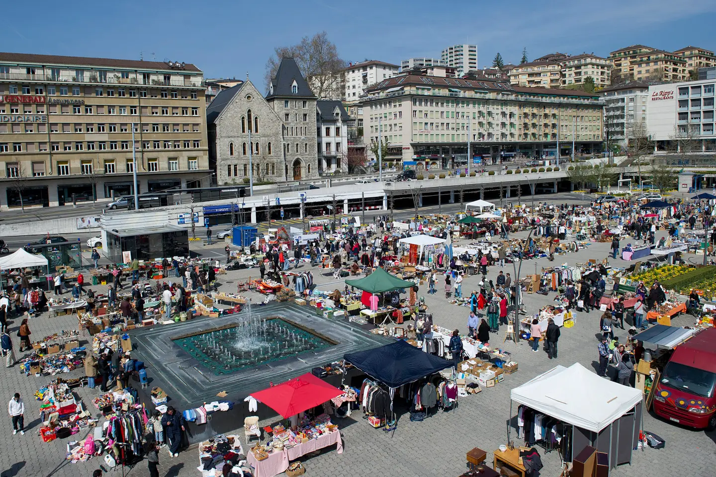 Marché de Rumine, Lausanne