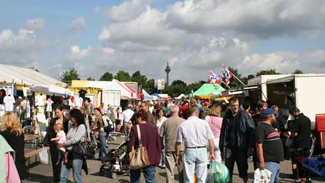 Trödel- und Antikmarkt am Aachener Platz, Düsseldorf