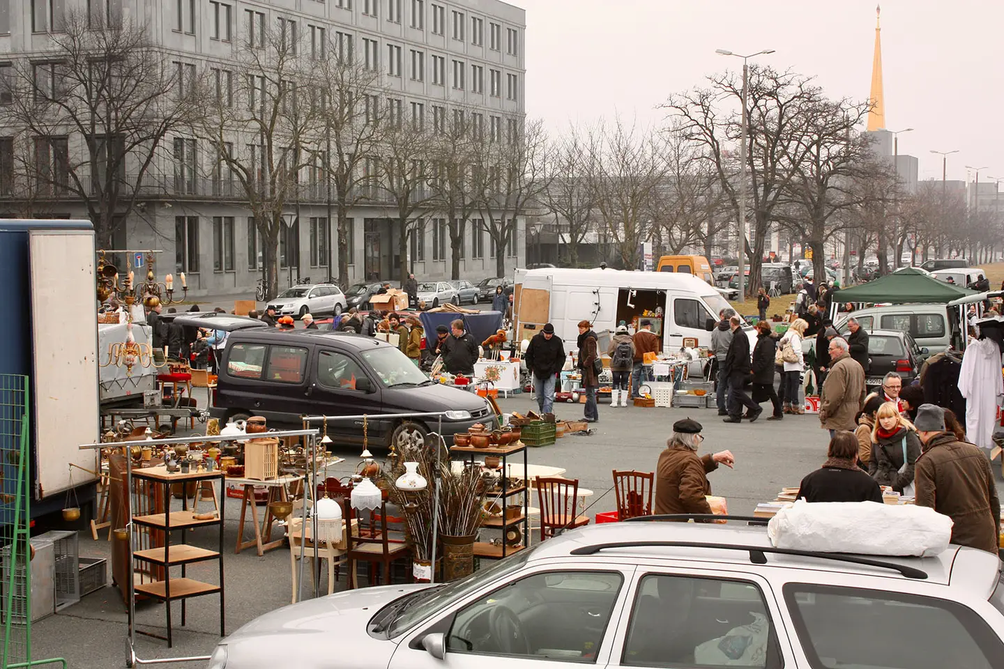 Trödelmarkt Alte Messe, Leipzig