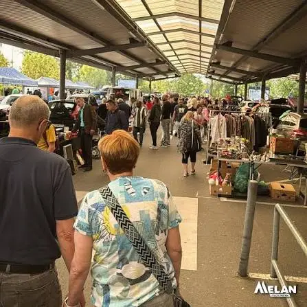 Trödelmarkt an der Metro Ludwigshafen, Ludwigshafen am Rhein